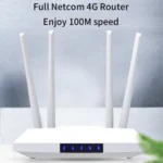 4G Wireless SIM Card Router 4G Hotspot Sharing Mobile CPE Full Netcom, EU Plug - Image 3