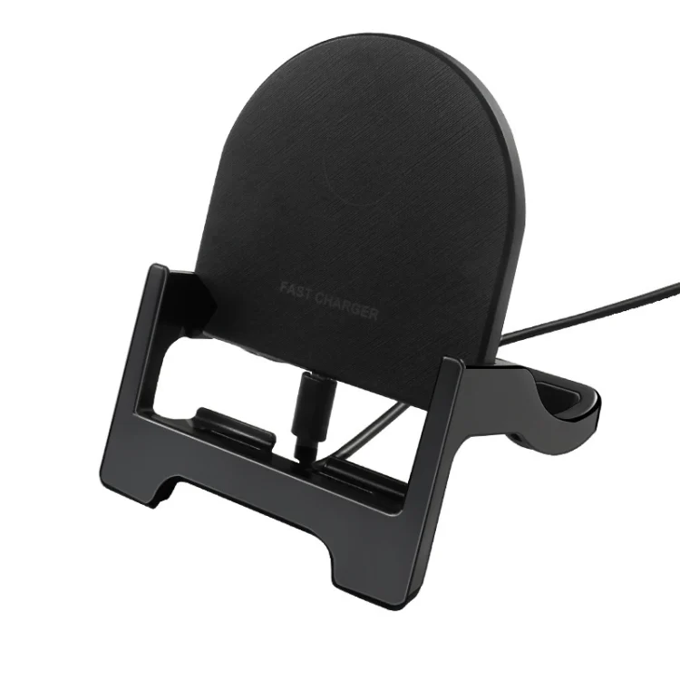 15W Desktop Vertical Cell Phone Wireless Charging Stand