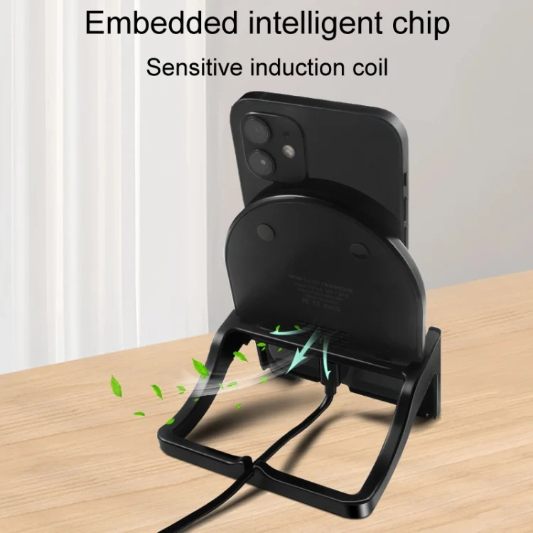 TBD06054601_B3.webp 15W Desktop Vertical Cell Phone Wireless Charging Stand - Image 4