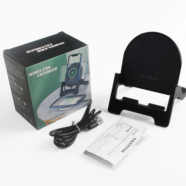 TBD06054601_B7.webp 15W Desktop Vertical Cell Phone Wireless Charging Stand - Image 8
