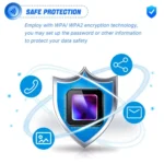 4G WiFi6 VOLTE CPE Wireless SIM Card Router With RJ45+RJ11, US Plug - Image 6