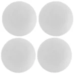 4pcs PU Leather Car Coaster Car Decorative Water Absorption Cup Sink Mat