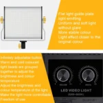 Photography Live LED Fill Light Film And Television Shooting Portrait Soft Video Lighting - Image 8