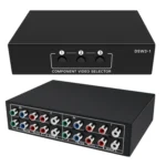 3 In 1 Out Component Video Selector YPbPr Video Switch Box - Image 2