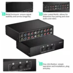 3 In 1 Out Component Video Selector YPbPr Video Switch Box - Image 4