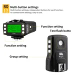 Pixel King Pro Camera Wireless Radio Flash TTL Transmitter and Receiver - Image 18