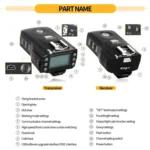 Pixel King Pro Camera Wireless Radio Flash TTL Transmitter and Receiver - Image 22