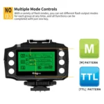 Pixel King Pro Camera Wireless Radio Flash TTL Transmitter and Receiver - Image 5