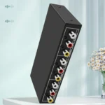 VSW21 AV 2 In 1 Out Audio Switcher RCA Audio Selector Box - Image 2