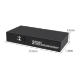 VSW21 AV 2 In 1 Out Audio Switcher RCA Audio Selector Box - Image 7