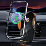 C3 Car Infrared Sensor Auto Opening And Closing Wireless Charging Cell Phone Holder - Image 2