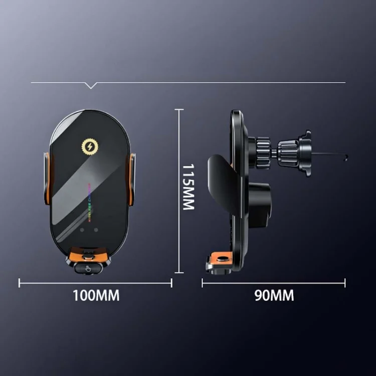 TBD06055185_B2.webp C3 Car Infrared Sensor Auto Opening And Closing Wireless Charging Cell Phone Holder - Image 3
