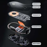 C3 Car Infrared Sensor Auto Opening And Closing Wireless Charging Cell Phone Holder - Image 4