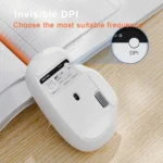 Inphic M1 2nd Generation Wireless Mice Rechargeable Mute Business Office Home Laptop Mouse - Image 6