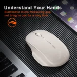 Inphic M1 2nd Generation Wireless Mice Rechargeable Mute Business Office Home Laptop Mouse - Image 7