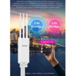 COMFAST CF-EW85 1300Mbps 2.4G/5.8G Gigabit Wireless AP Signal Amplifier Supports DC/POE Power Supply - Image 4