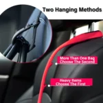 Adjustable Silicone Car Seat Back Storage Hook - Image 5