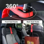 Adjustable Silicone Car Seat Back Storage Hook - Image 6