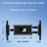 Engineering Truck Off-Road Vehicle Handrail Folding Screen Cell Phone Tablet Universal Bracket - Image 5