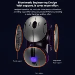 Inphic X2 Bluetooth Wireless Mouse Tri-Mode Silent Rechargeable Office Gaming Laptop Mouse - Image 11