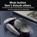 Inphic X2 Bluetooth Wireless Mouse Tri-Mode Silent Rechargeable Office Gaming Laptop Mouse - Image 10