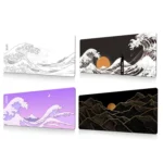 Big Wave Gaming Mouse Pad Non-Slip Rubber Desk Mat - Image 2