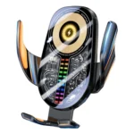 15W Car Sound Pickup Atmosphere Light Wireless Mobile Phone Charging Stand