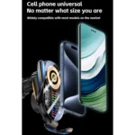 15W Car Sound Pickup Atmosphere Light Wireless Mobile Phone Charging Stand - Image 9