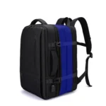 SKV BLB2006 Men Business Travel Double Shoulder Bag Large Capacity Casual Laptop Backpack
