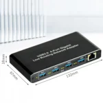 USB3.0 4-Ports Gigabit Network Adapter Plug and Play Router - Image 3