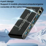 USB3.0 4-Ports Gigabit Network Adapter Plug and Play Router - Image 4
