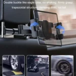 Car Seat Backrest Mobile Phone Tablet Holder - Image 4