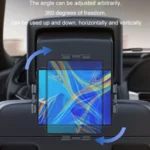 Car Seat Backrest Mobile Phone Tablet Holder - Image 5