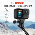 For GoPro HERO13 Black aMagisn Magnetic Quick-release Base Plastic  Adapter Accessories - Image 3