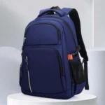 SKV B23344 Men Large Capacity Business Laptop Backpack Outdoor Traveling Double Shoulder Bag - Image 2