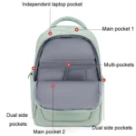 SKV B23874 Large Capacity Water Resistant Double Shoulder Casual Laptop Bag - Image 3