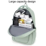 SKV B23874 Large Capacity Water Resistant Double Shoulder Casual Laptop Bag - Image 4