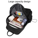 SKV B1530 Large Capacity Student School Bag Casual Double Shoulder Laptop Backpack - Image 3