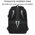 SKV B21071 Large Capacity Student School Bags Leisure Traveling Double Shoulder Laptop Backpack - Image 3