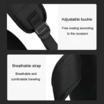 SKV B21071 Large Capacity Student School Bags Leisure Traveling Double Shoulder Laptop Backpack - Image 6