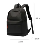 SKV B20537 Lightweight Traveling Double Shoulder Bag Large Capacity Laptop Backpack - Image 2