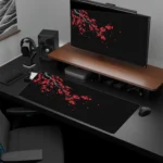 Ink Painting Cherry Blossom Rubber Non-Slip Mouse Pad Desk Mat - Image 6