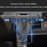 Vehicle Air Ooutlet Gravity Navigation Phone Bracket - Image 8