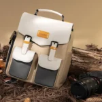 Large Capacity DSLR Camera Storage Bag Casual Double Shoulder Load Reducing Breathable Backpack - Image 2