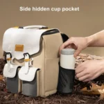 Large Capacity DSLR Camera Storage Bag Casual Double Shoulder Load Reducing Breathable Backpack - Image 4