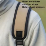 Large Capacity DSLR Camera Storage Bag Casual Double Shoulder Load Reducing Breathable Backpack - Image 5