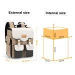Large Capacity DSLR Camera Storage Bag Casual Double Shoulder Load Reducing Breathable Backpack - Image 10