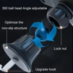 15W Mobile Phones Snap-on Car Wireless Charging Holder - Image 6