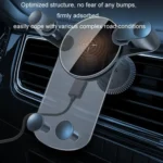 15W Mobile Phones Snap-on Car Wireless Charging Holder - Image 7