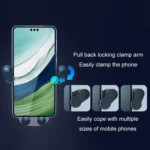 15W Mobile Phones Snap-on Car Wireless Charging Holder - Image 8